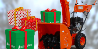 Vinge loosimäng Facebookis Peaauhinnaks bensiinimootoriga lumepuhur!