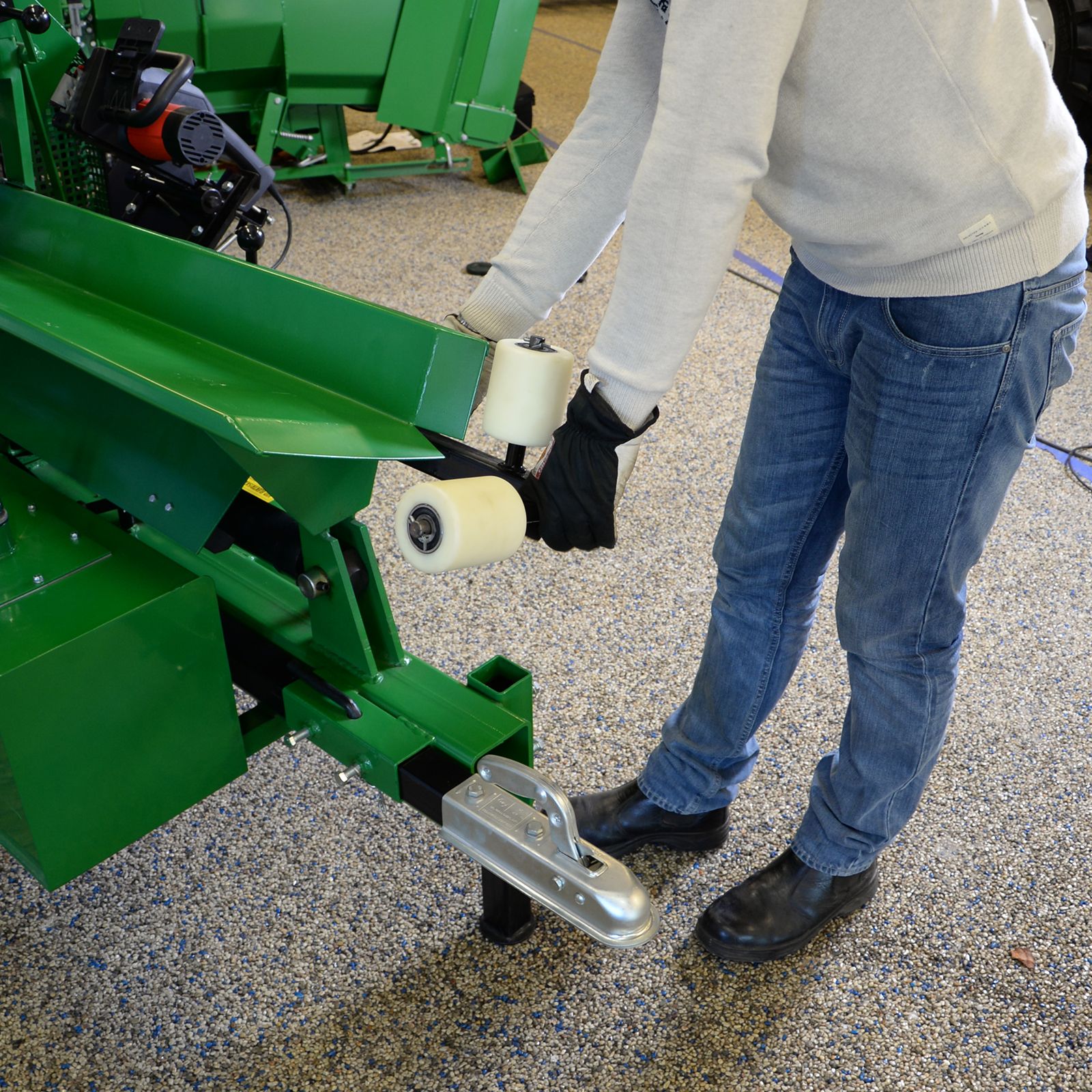 Halumasin Kellfri 13-KW340 + 35L hüdraulikaõli (elektrimootoriga) - Image 7