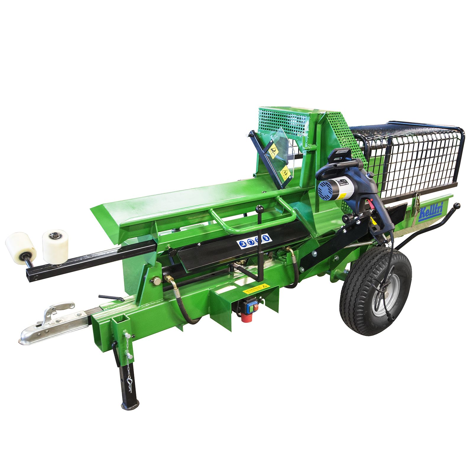 Halumasin Kellfri 13-KW340 + 35L hüdraulikaõli (elektrimootoriga)