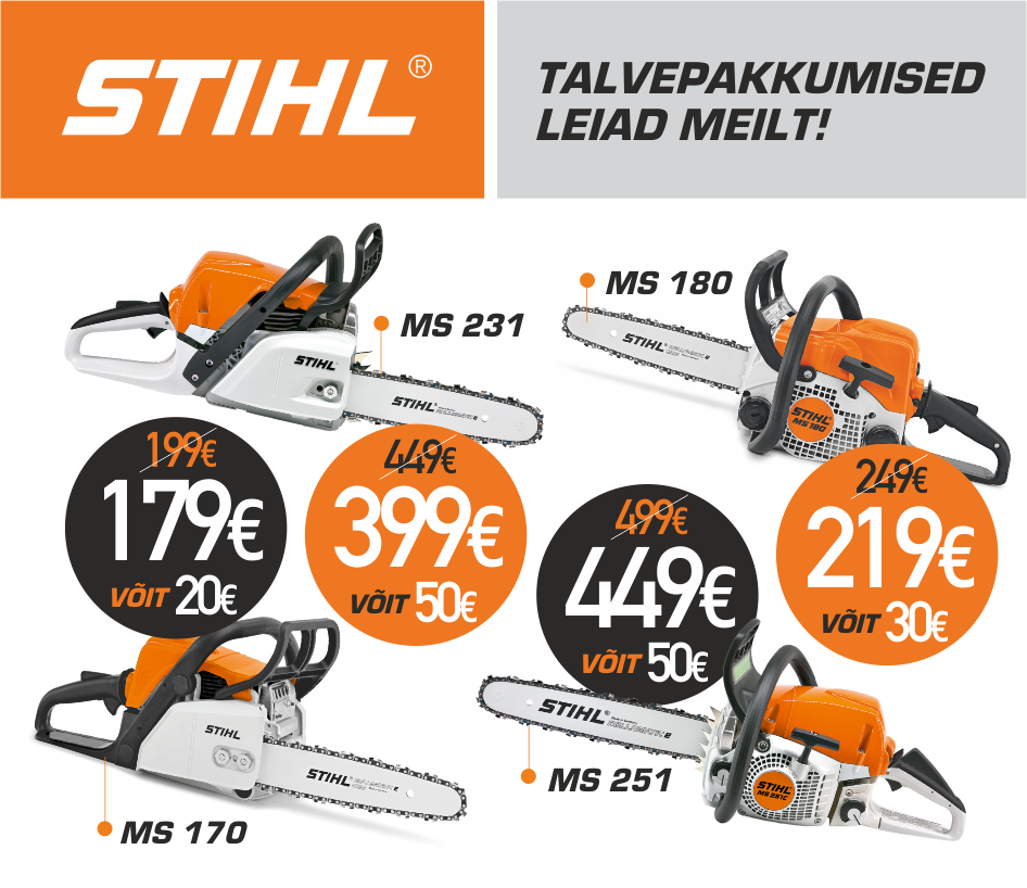 You are currently viewing Stihli talvepakkumised