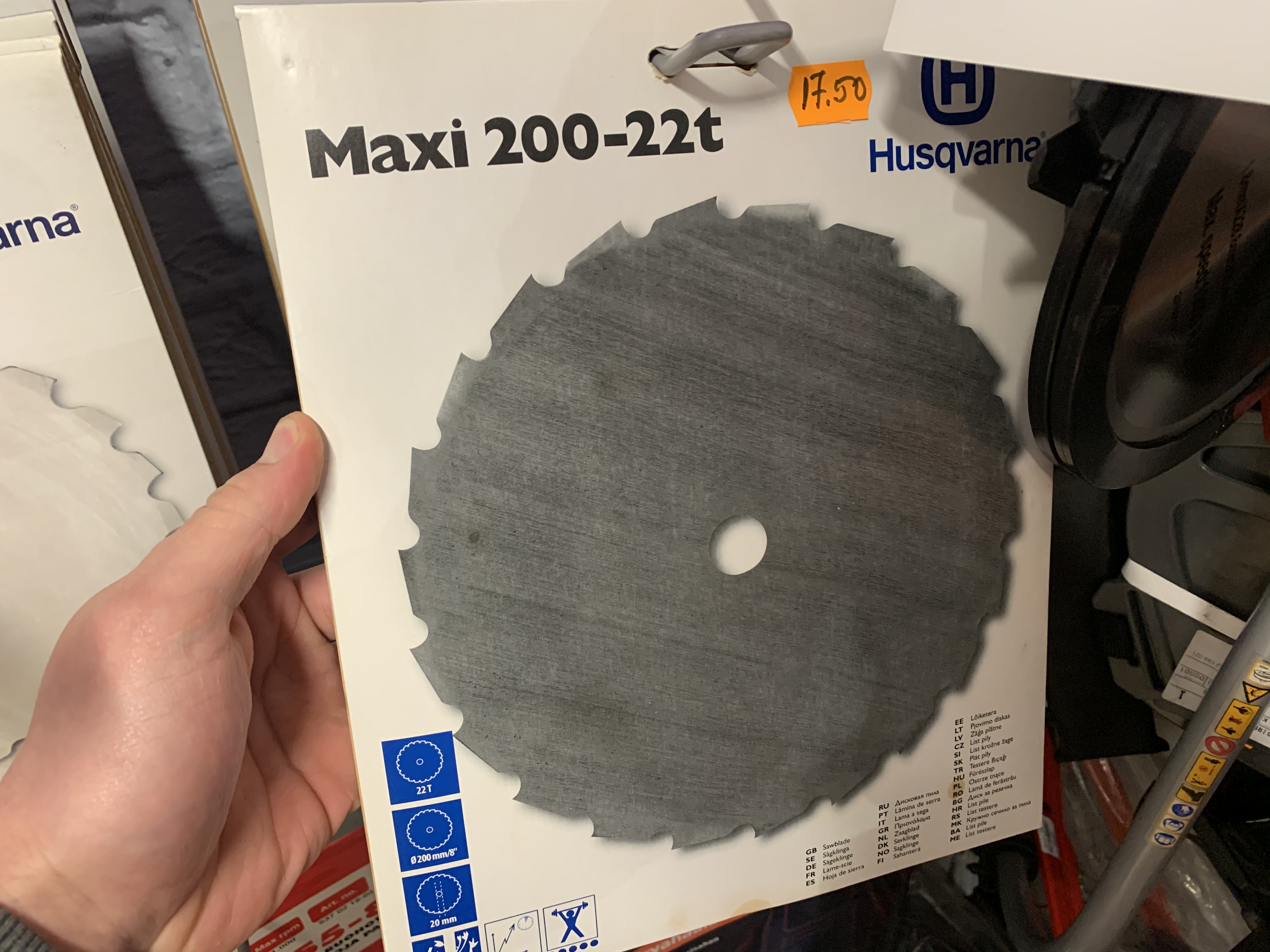 Võsaketas Husqvarna Maxi 20mm | 200mm - Image 2