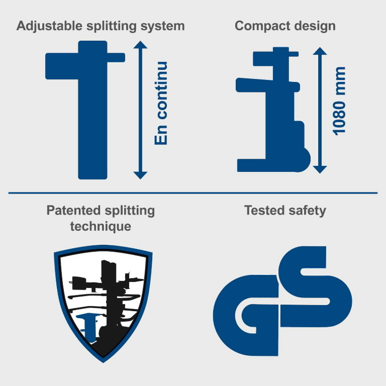 Puulõhkuja Scheppach COMPACT8 (elektrimootoriga) (8t) - Image 9