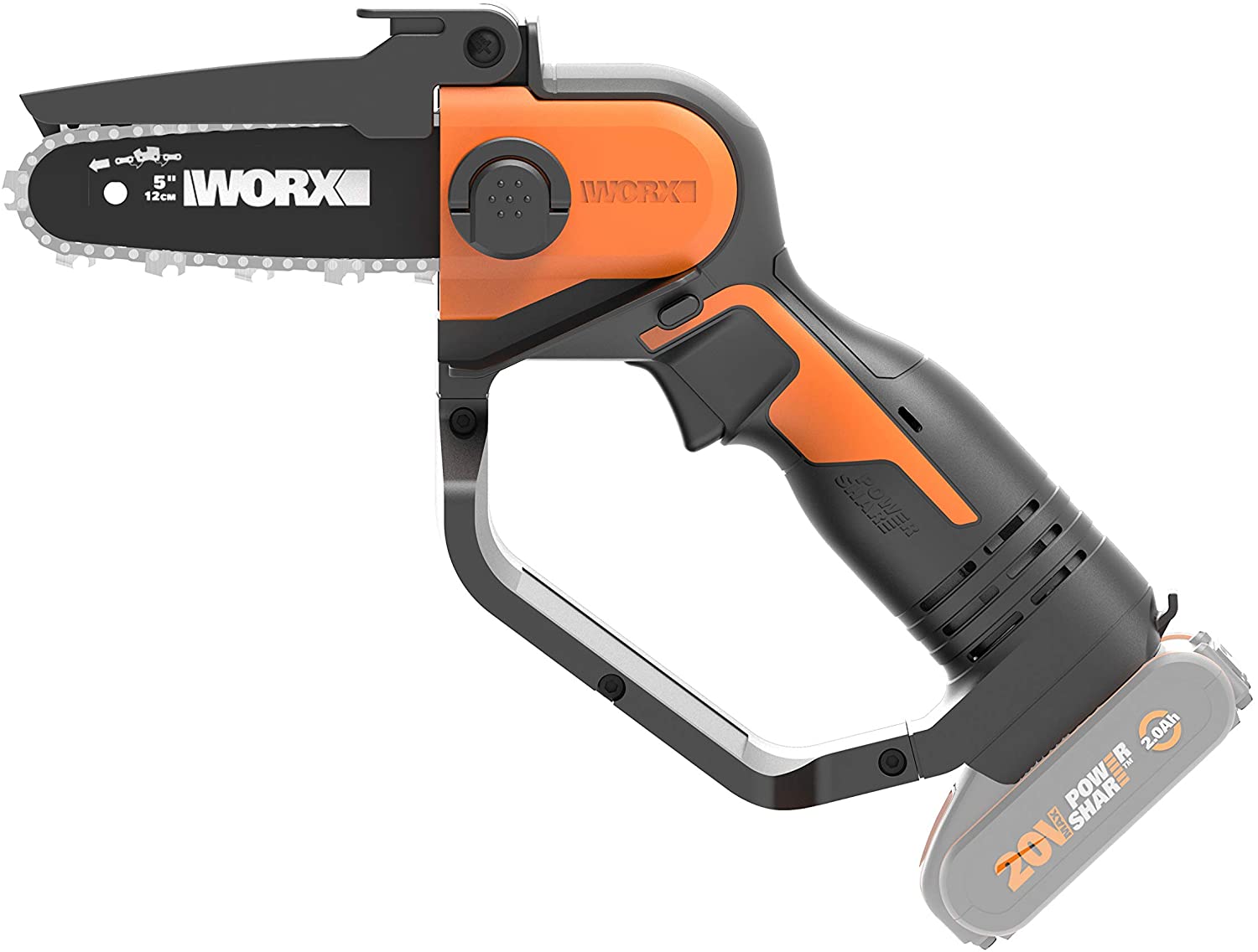 Akuga käsisaag Worx WG324E 20V (pikendusvarrega) (komplekt) - Image 3