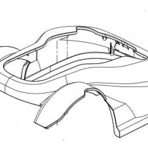 Korpuse kate Worx WG790 / 794