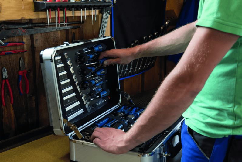 Tööriistakomplekt TB150 kohvris, 101 osaline, Scheppach - Image 2