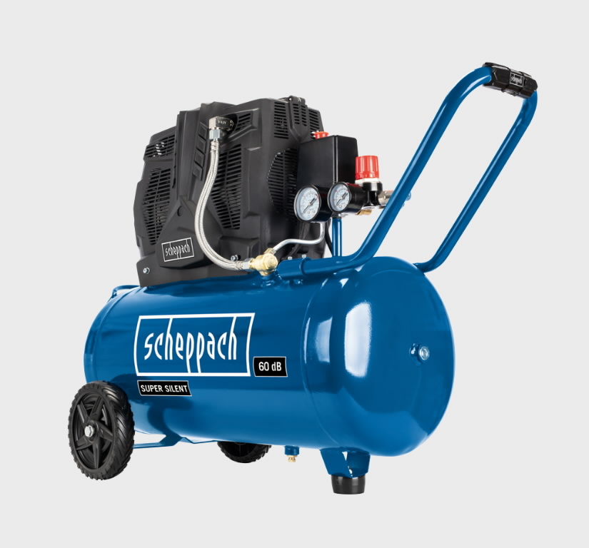 Kompressor õlivaba Scheppach HC 25Si (vaikne)