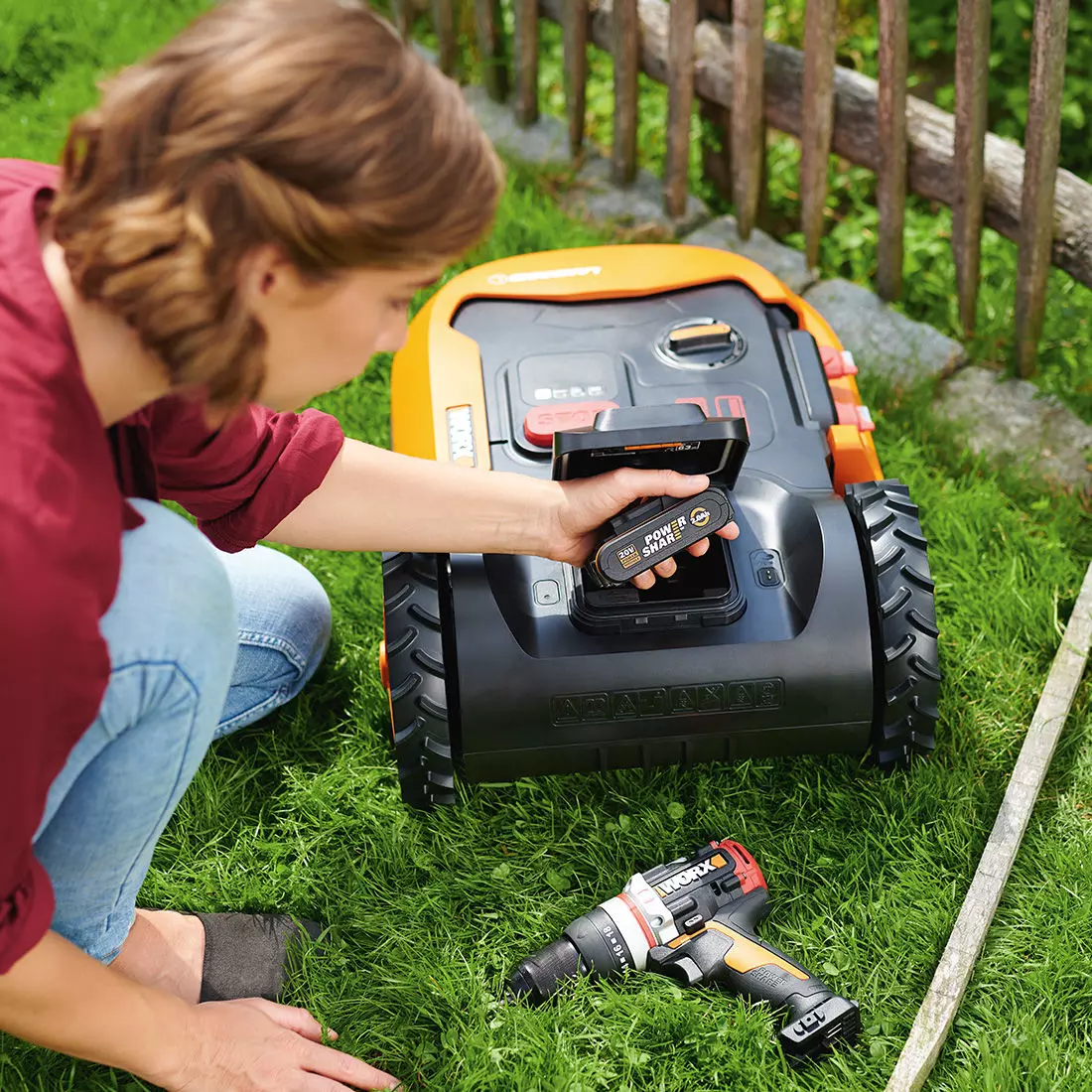 Robotniiduk Worx Landroid L WR147E.1 | 1000M2 (IPX5) - Image 2