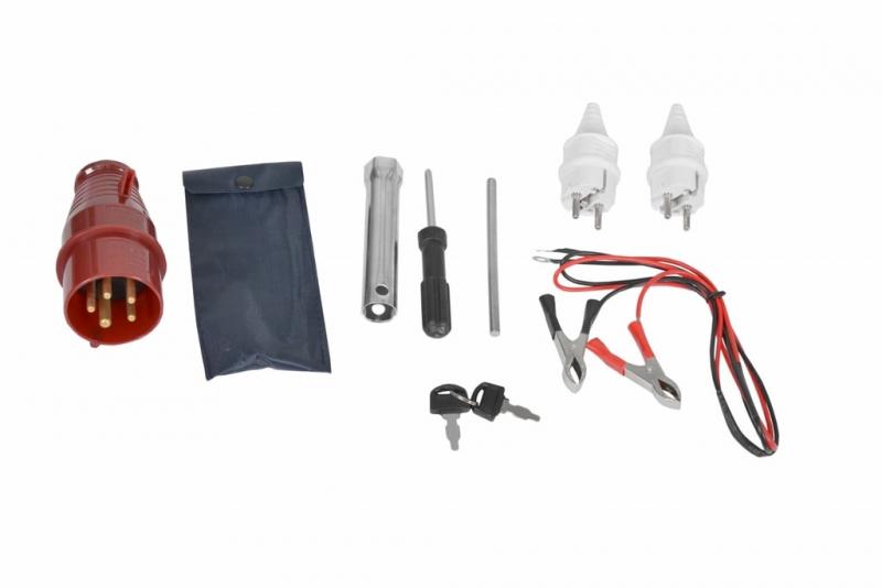 Elektrigeneraator Hecht GG 10000 (ratastel, käepidemega ja elektristarteriga) - Image 2