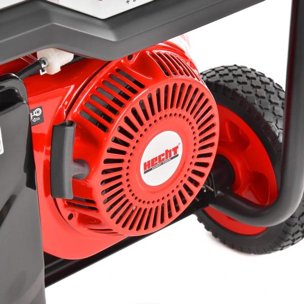 Elektrigeneraator Hecht GG 6500 (ratastel, käepidemega ja elektristarteriga) - Image 7