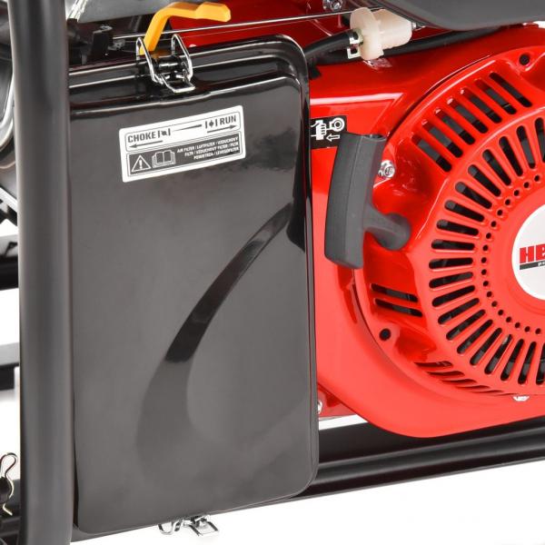 Elektrigeneraator Hecht GG 6500 (ratastel, käepidemega ja elektristarteriga) - Image 5