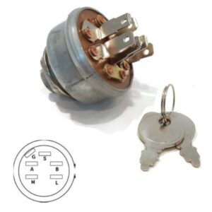 Süütelukk – 6 klemmi / 4 positsiooni | MTD CubCadet | 9253163