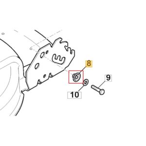 Muruniiduki käepideme kinnituspuksid | Stiga