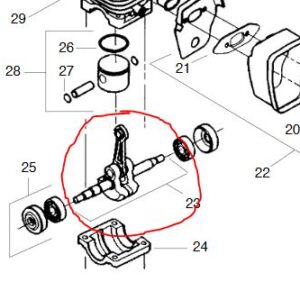 Väntvõll Jonsered 2137 (530047062)