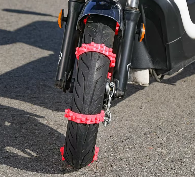 Libisemisevastane lumekettide komplekt 50CM (elektrirollerile) (4 TK) - Image 2