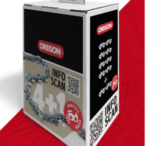 Oregon saekett 4+1tk pakis – 13″ .325″ 1.3mm