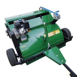 Haagisel rohu- ja lehekoguja Kellfri (bensiinimootoriga) 120CM