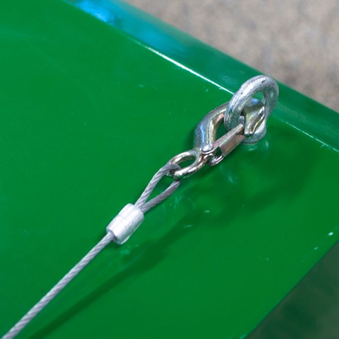 Haagisel rohu- ja lehekoguja Kellfri (bensiinimootoriga) 120CM - Image 3