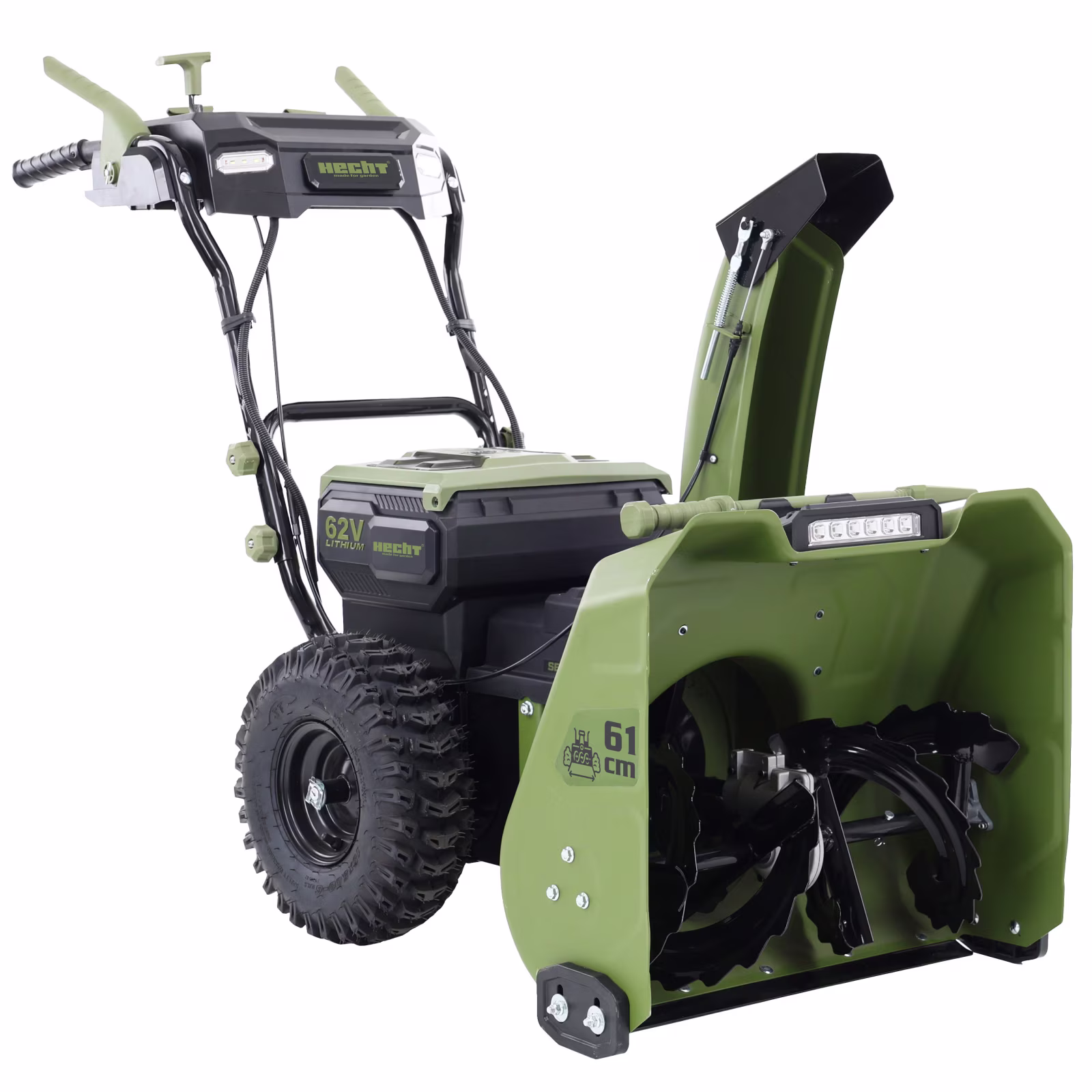 Akuga lumepuhur Hecht 6261 (käepidemesoojendusega) (komplekt 2 aku ja laadijaga) - Image 2